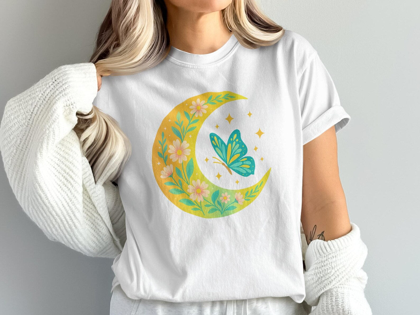 Tricou Oversized BUMBAC 100% Bloom 19